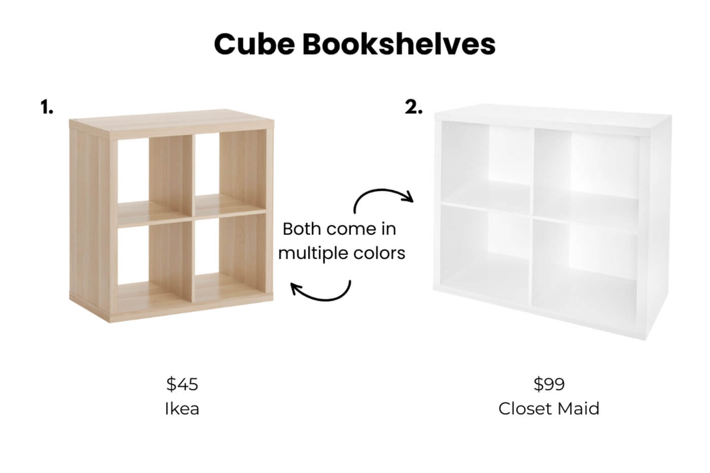 Cube Bookshelves for Therapy Offices